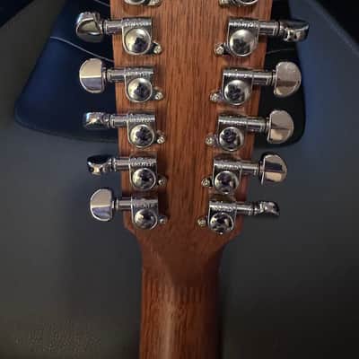 2002 Taylor 555ce Jumbo 12-String – Spruce/Mahogany – Fishman – OHSC image 25