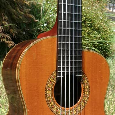 1982 Kazuo Yairi Y505A Concert Grade Classical Alto/Requinto Guitar+Soft Case image 10