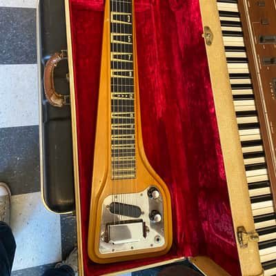1960 Gibson Skylark Lap Steel Korina image 4