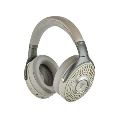 Focal Bathys Over-Ear Hi-Fi Bluetooth Wireless Headphones with Active Noise Cancelation (Dune) image 1