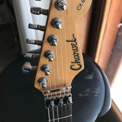 Charvel  (Jackson) CX 692  1992  MIJ - Blue - Dimarzio DP159 FBK Evolution bridge image 12