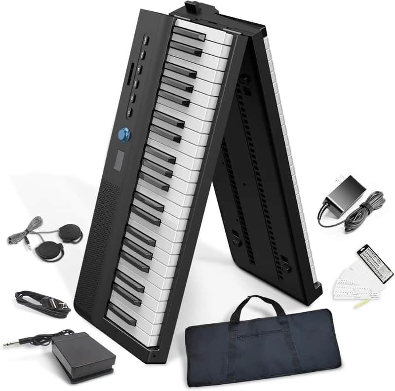 Longeye Fold Pro 2+ 88-Key Foldable Piano Keyboard – Brand New With Accessories image 1