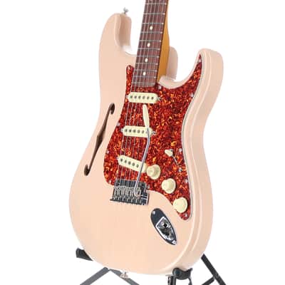 Fender Certified Pre-Owned American Professional II Stratocaster Thinline, Rosewood Fingerboard, Transparent Shell Pink (H9) (10946) image 4