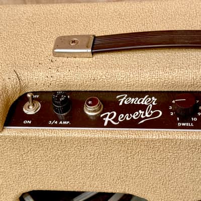 Fender Reverb Unit 1963 - White Tolex image 14