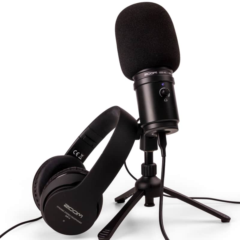 Zoom ZUM-2 USB Supercardioid Condenser Microphone with Headphones image 1