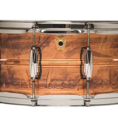 Ludwig 6.5x14" Copper Phonic Raw Patina Kit Snare Drum with Imperial Lugs LC663 | NEW | Made in the USA | Authorized Dealer image 1
