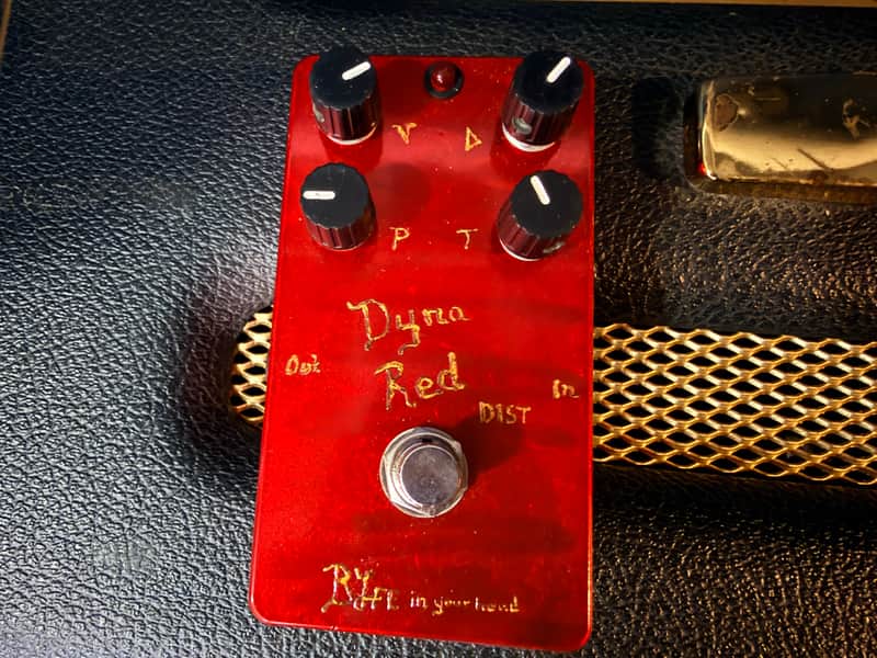 One Control Dyna Red Distortion “In Your Hand Series” Handwired Distortion Pedal
