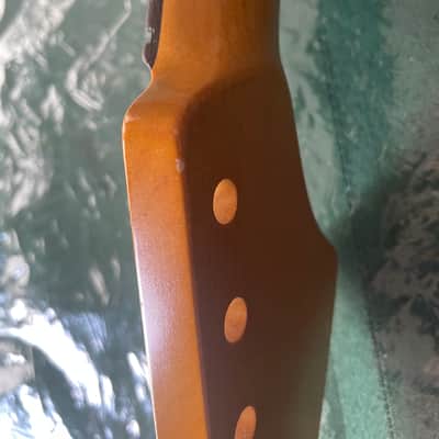 Musikraft stratocaster replacement neck - 1/4 sawn nitro lacquer image 12