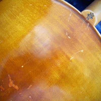 German Wolfgang Romer 4/4 Violin Joseph Guarnerius Markneukirchen Germany Circa-1930s-1940s-Light Brown Varnish image 10