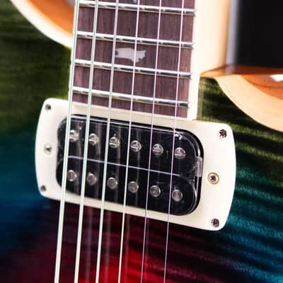 PRS SE Ed Sheeran Hollowbody I Baritone Piezo Electric Guitar - Prism with Gig Bag image 9