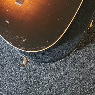 Gibson 1935 Roy Smeck Stage De Luxe Jumbo Flattop Acoustic Guitar Adirondak Top Converted Incredible Sounding Collectors Choice image 4