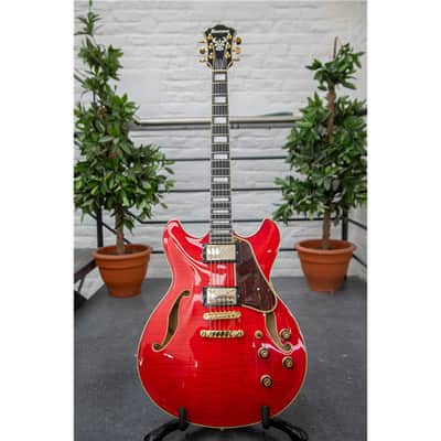 IBANEZ AS93FM-TCD Transparent Cherry Red image 3