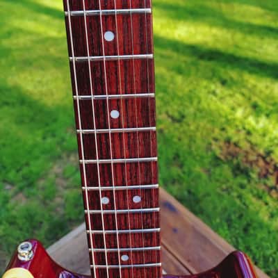 Hamer Sunburst 1992 - Flame Maple Top – Cherry Wine Burst image 7