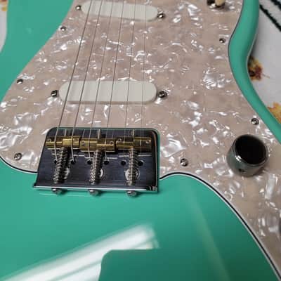 Fender Player Duo-Sonic 2020 - 2024 - Seafoam Green with upgrades image 19
