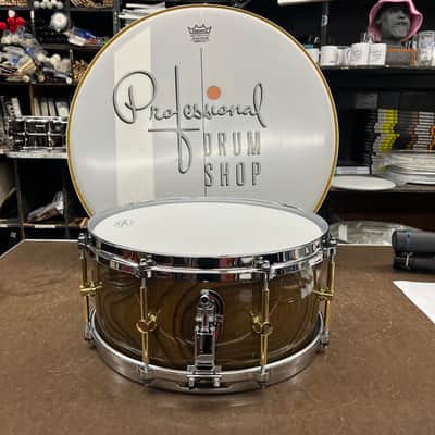Canopus - HS-1465 - Zelkova 6.5x14 Snare Drum - Ninja Black Lacquer image 2