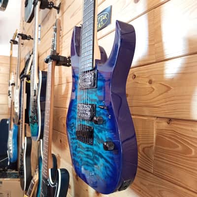IBANEZ GRG7221QA Transparent Blue Burst - 7 Strings image 8
