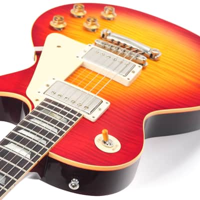 Gibson 1959 Les Paul Standard Reissue VOS Washed Cherry Sunburst image 10