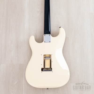 2012 Fender Stratocaster ST62-FR SSH Superstrat Vintage White w/ Floyd Rose, DiMarzio & Duncan, Japan MIJ image 3