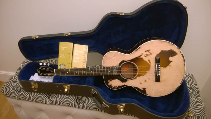 Gibson L1 "Robert Johnson" custom shop 2004 relic sunburst image 1