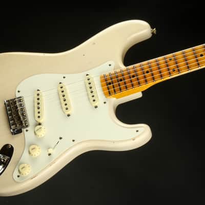 2023 - Fender Custom Shop 1957 Stratocaster Relic - Aged White Blonde image 14