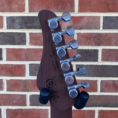 Schecter USA Custom Shop Nick Johnston PT, Atomic Green, Wenge Neck, Macassar Ebony Fretboard image 9