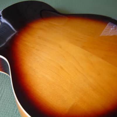 VV: IMMACULATE 2009 Peerless Monarch 17" all-solid archtop jazz guitar w/ leather HSC, Near MINT image 23