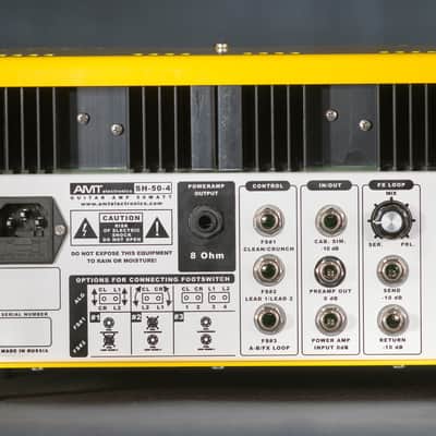 BRAND NEW! AMT Electronics Stonehead SH-50 4-Channel 50 Watt Guitar Amplifier image 2