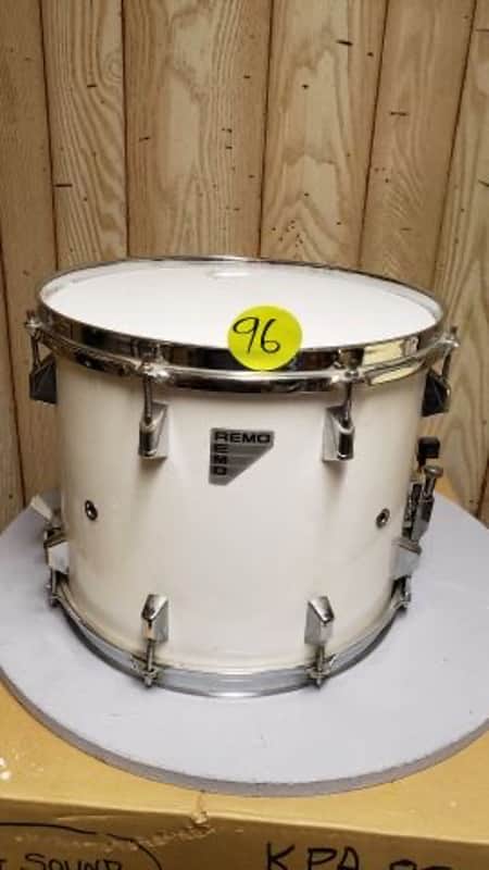 Remo Marching Snare 1980-2000 White image 1