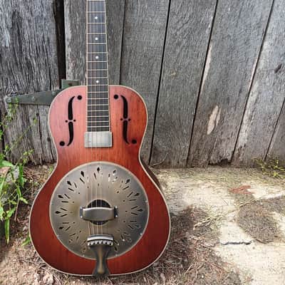 National El Trovador 2008 Mike Dowling Case Reso Mahogany image 16