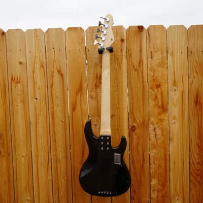ESP E-II AP-5 See Thru Black Left Handed 5-String Bass w/Case NOS image 8