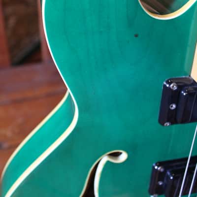 Mosrite Celebrity III Rare Translucent Green late 1960s image 8
