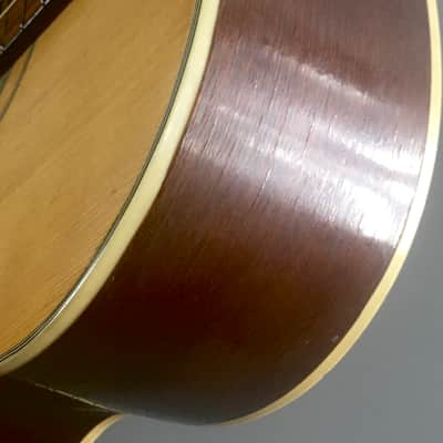 Kawai Vintage Made in Japan Classical Acoustic Guitar 1960s Natural Lacquer JLD Bridge Dr. Lefty Martin Style Binding image 6