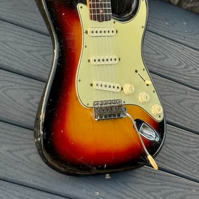 Fender Stratocaster 1963 - the perfect 'burst w/all Stevie Ray Vaughan features ! image 3