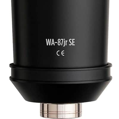 Warm Audio WA-87jr SE Studio Essential Large Diaphragm Condenser Microphone, Black image 2