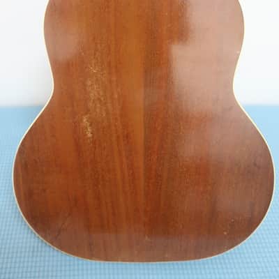 Vintage 1940s Regal Junior Jumbo Flattop Acoustic Guitar Project High Action & Chipped Kluson Tuner Buttons Lots Of Protentional Rare Original Chipboard Case & Case Candy image 16