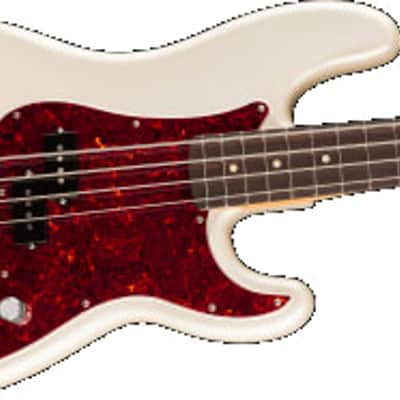 Fender Player II Electric Bass Modified Active Precision Bass in Olympic Pearl With Gigbag image 4