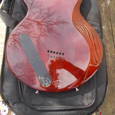 2007 Yamaha AES620HB Semi-Hollow body Guitar image 8