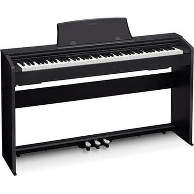 Casio PX-770 Privia 88-Key Digital Console Piano with 2x 8W Amplifiers, Black image 2