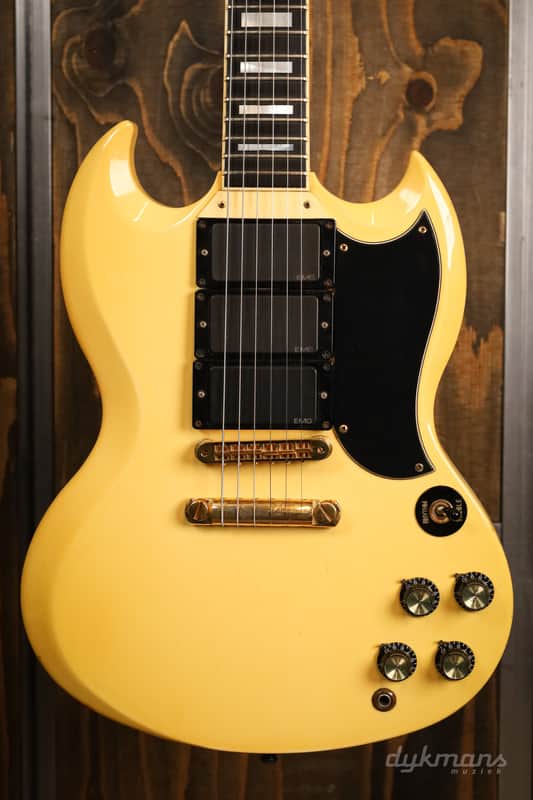 Gibson Les Paul Custom SG Polaris White 1988 image 1