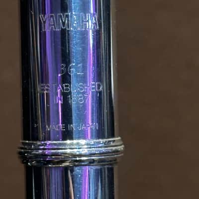 Yamaha YFL-361 Open Hole Flute – Made in Japan – Serial #807533 – Silver Headjoint – Inline G – Original Case image 18