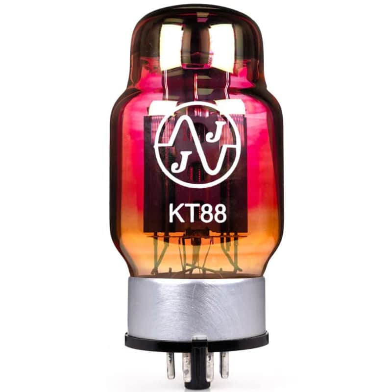 JJ Electronic KT88 Red Glass Power Vacuum Tube - Single image 1
