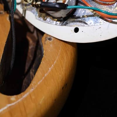 Vintage 1962 Fender Precision Bass - Fretless Conversion - Natural image 17