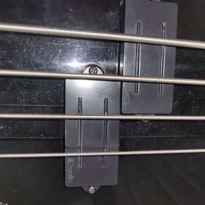 B.C. Rich Warlock Bass 1980s - Black image 14