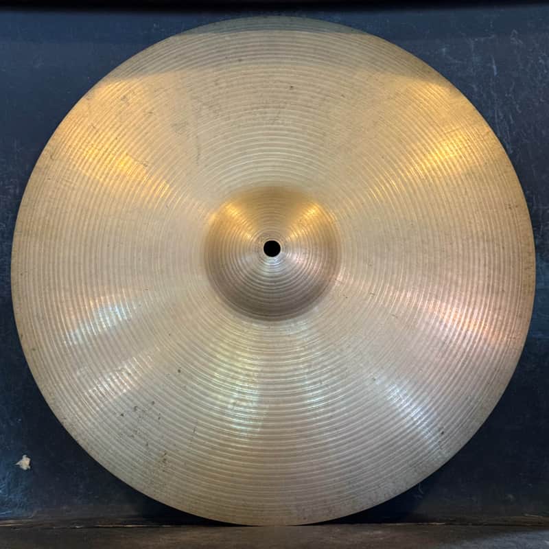 VINTAGE 1960's Paiste 16" Formula 602 Crash - 1230g image 1