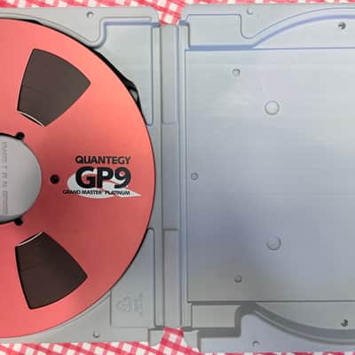 Quantegy GP9 1/2" audio tape for analog RTR machines on 10.5" metal reel image 3