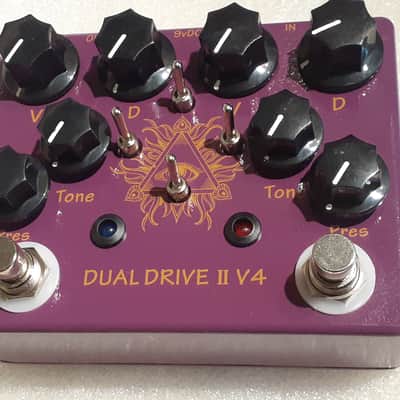 Hot Box HB-DD Dual Drive II V4 Overdrive + Dist + High Gain +4 Togl Marshall Bluesbreaker KOT Tone image 5