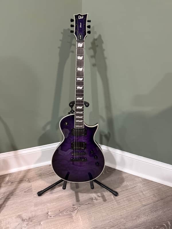 ESP LTD EC-1000 2022 - Present - See Thru Purple Sunburst