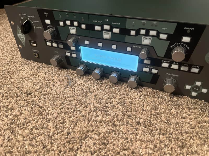 Kemper Amps Profiler Powered Rack PowerRack 600W 600-Watt Digital Modeling Guitar Amp Head 2013 - 2025 - Black image 1