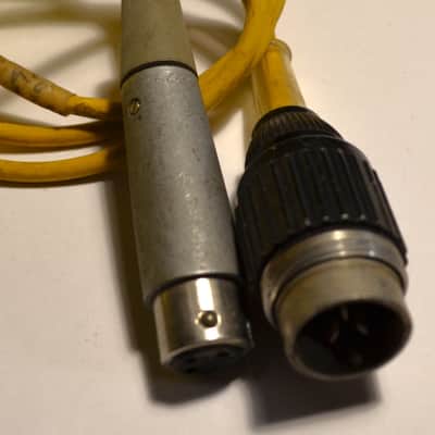 amphenol tuchel 3 pin male cable connector 60's? image 1