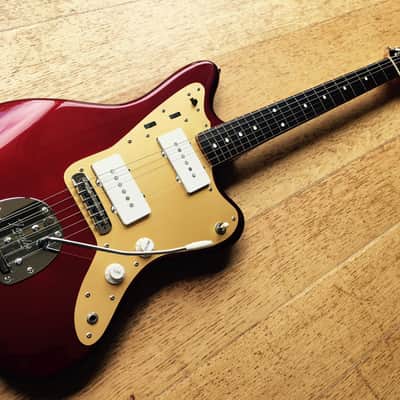 Fender Jazzmaster 1966 Reissue MIJ JD-Serial 2015 Old Candy Apple Red image 11